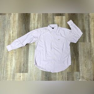 Ralph Lauren Light Purple Button-Down Shirt